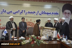 آیین تکریم و معارفه مسئول نهاد نمایندگی مقام معظم رهبری در دانشگاه ملی مهارت استان خراسان رضوی برگزار شد 8