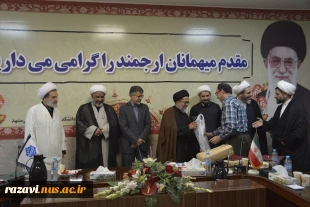 آیین تکریم و معارفه مسئول نهاد نمایندگی مقام معظم رهبری در دانشگاه ملی مهارت استان خراسان رضوی برگزار شد 12