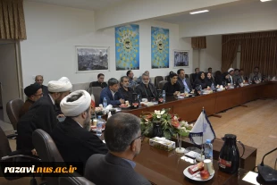 آیین تکریم و معارفه مسئول نهاد نمایندگی مقام معظم رهبری در دانشگاه ملی مهارت استان خراسان رضوی برگزار شد 16