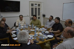 جلسه هم افزایی گروه کارآفرینی دانشکده شهید منتظری با معاونت پژوهشی دانشگاه ملی مهارت استان خراسان رضوی 4