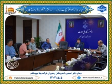 دیدار دکتر احمدی با مدیرعامل شرکت 