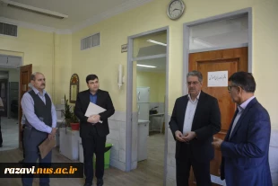 بازدید رئیس دانشگاه ملی مهارت از حوزه برگزاری امتحانات پایان ترم دانشکده شهید منتظری 4