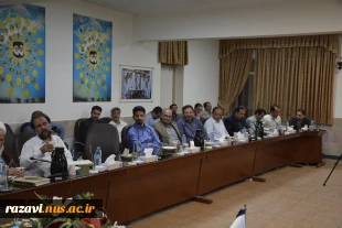 نشست دانشگاه ملی مهارت و پارک علم و فناوری خراسان رضوی 5