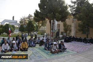 برگزاری مراسم زیارت عاشورا با حضور همکاران مراکز دانشگاه ملی مهارت مشهد 7