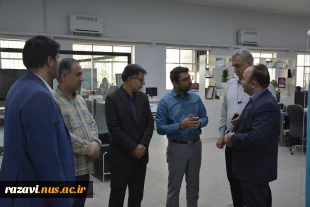 حضور معاون پژوهش و فناوری دانشگاه ملی مهارت کشور در واحد استان خراسان رضوی 9