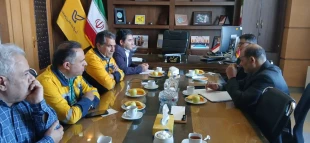 دیدار رئیس دانشگاه ملی مهارت خراسان رضوی با مدیرکل پست استان به مناسبت روز جهانی پست 4