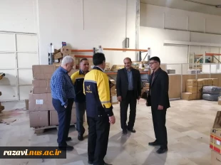 دیدار رئیس دانشگاه ملی مهارت خراسان رضوی با مدیرکل پست استان به مناسبت روز جهانی پست 5