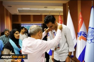 کسب مقام دوم بخش فناوری و نوآوری توسط دانشجوی دانشکده شهید منتظری مشهد در اولین المپیاد ورزش‌های فناورانه کشور 5