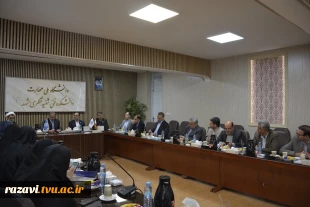 جلسه هیئت رئیسه دانشگاه ملی مهارت با روسای مراکز استان خراسان رضوی 2