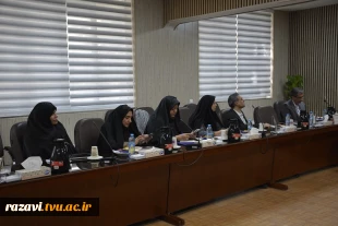 جلسه هیئت رئیسه دانشگاه ملی مهارت با روسای مراکز استان خراسان رضوی 3
