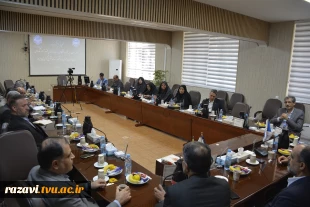 جلسه هیئت رئیسه دانشگاه ملی مهارت با روسای مراکز استان خراسان رضوی 5