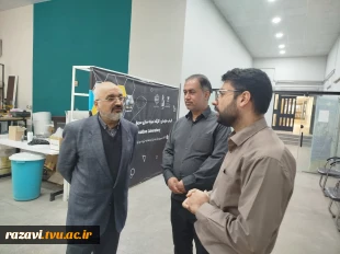 بازدید تیم ناتک خراسان رضوی از دانشکده شهید منتظری مشهد برای ارزیابی جامع عملکرد 2