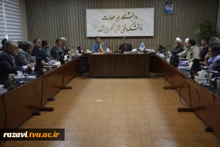 نشست اعضای هیأت علمی مراکز مشهد با ریاست و معاونت آموزشی دانشگاه ملی مهارت استان 4