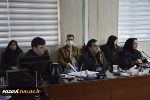 نشست اعضای هیأت علمی مراکز مشهد با ریاست و معاونت آموزشی دانشگاه ملی مهارت استان 7
