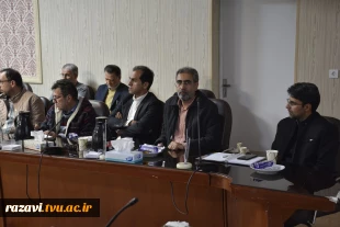 نشست اعضای هیأت علمی مراکز مشهد با ریاست و معاونت آموزشی دانشگاه ملی مهارت استان 8
