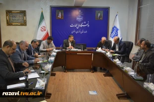 پیگیری توسعه زیرساخت‌ها و رفع مشکلات دانشگاه ملی مهارت استان خراسان رضوی با حضور مسئولان استانی 3