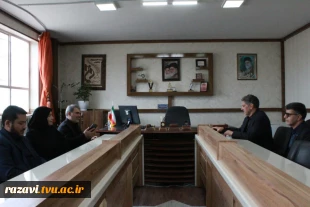 بازدید دکتر زمانی ریاست دانشگاه ملی مهارت، دکتر زنگنه نماینده مردم شریف تربت حیدریه در مجلس شورای اسلامی و دکتر احمدی ریاست دانشگاه ملی مهارت استان خراسان رضوی از آموزشکده تربت‌حیدریه 4