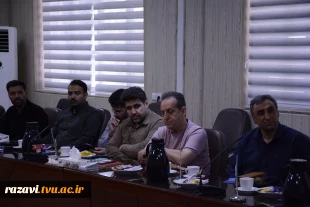 نشست مشترک مسئولان دانشگاه ملی مهارت خراسان رضوی با مدیران هنرستان‌های ناحیه ۱ و ۲ مشهد برگزار شد 12