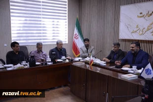 گرامیداشت سالروز شهادت شهید چمران و روز بسیج اساتید با حضور دکتر احسان عظیمی راد، نماینده مردم شریف مشهد و کلات در مجلس شورای اسلامی 7