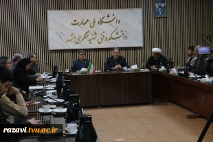 رئیس دانشگاه ملی مهارت بر استفاده حداکثری از ظرفیت دانشگاه برای میزبانی شایسته از زائران مراسم تشییع آقای شهید ایران تاکید کرد. 7