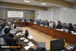 برگزاری چهارمین جلسه کمیته دانشگاهیان ستاد ملی تشییع «آقای شهید ایران» در دانشگاه ملی مهارت خراسان رضوی 3