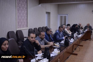 برگزاری چهارمین جلسه کمیته دانشگاهیان ستاد ملی تشییع «آقای شهید ایران» در دانشگاه ملی مهارت خراسان رضوی 8
