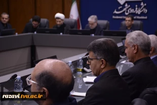 حضور دکتر سعید احمدی در کنار مقام عالی وزارت در جلسه کمیته دانشگاهیان ستاد برگزاری مراسم وداع، تشییع و تدفین آقای شهید ایران 6