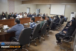 نشست کارکنان دانشگاه ملی مهارت خراسان رضوی با ریاست واحد استانی برگزار شد 2