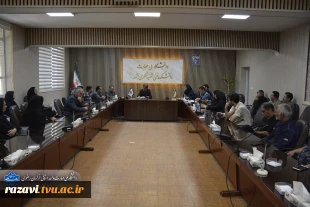 نشست کارکنان دانشگاه ملی مهارت خراسان رضوی با ریاست واحد استانی برگزار شد 3