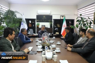 تحولی در مدل تعامل صنعت و دانشگاه؛ بررسی راهکارهای عملی توسعه دانشگاه و ترسیم نقشه راه «استقرار در محیط‌های عملیاتی صنعت» در دیدار رئیس دانشگاه ملی مهارت واحداستانی با مدیرکل صمت خراسان رضوی 2