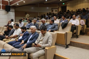 آیین گرامیداشت «ستارگان خدمت» دانشگاه ملی مهارت خراسان رضوی  4
