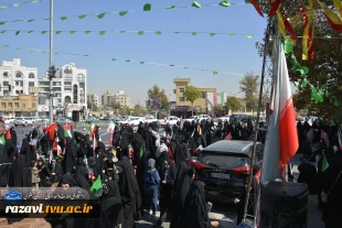 دانشکده شهید منتظری مشهد میزبان امتداد «زنجیره انسانی جان‌فدا» در حمایت از میهن و ایران 3